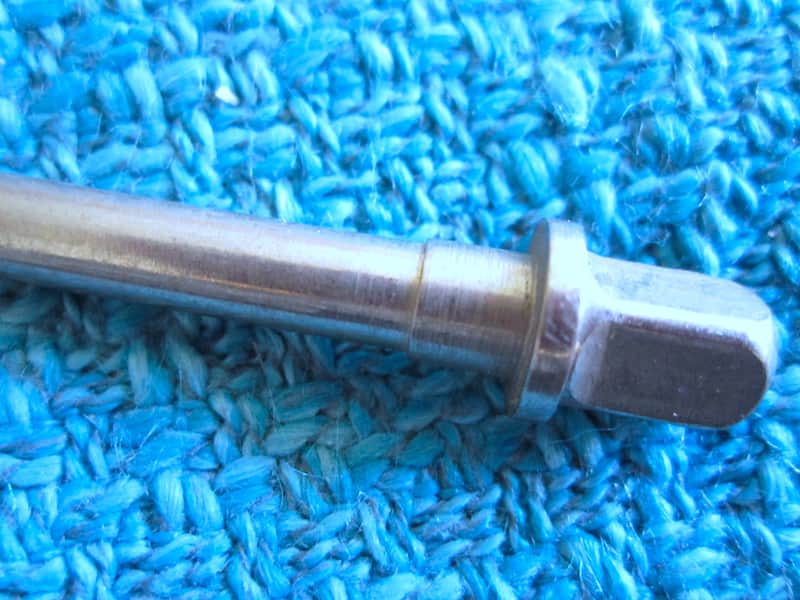 Bass Drum Tension Rod, Nickel Plated - Vintage image 1