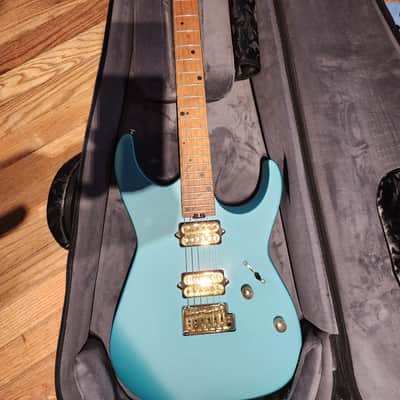Charvel Angel Vivaldi Signature DK24-6 NOVA 2021 - Present - Lucerne Aqua Firemist image 1