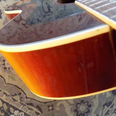 Aria HF-9441 Everly Brothers Jumbo 1978 circa Sunburst image 13