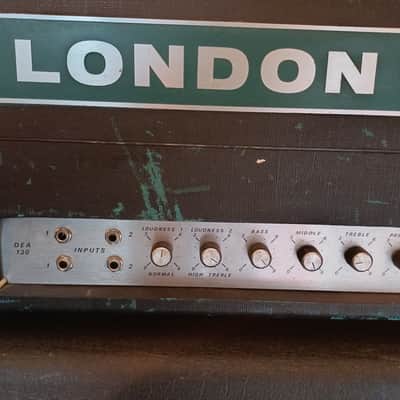 London City DEA130 Handwired! Super Amplifier MK V Early 70s  Marshall Plexi Clone Copy image 2