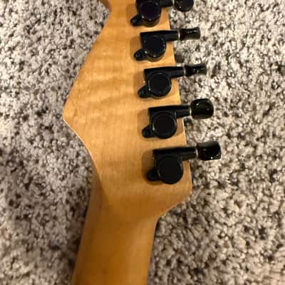 Warmoth Boogie Electric Guitar 7/8ths body Gibson Seymour Duncan 1990s - Natural image 12
