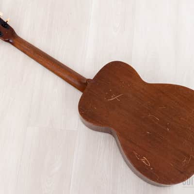 1943 Martin 0-15 Wartime Mahogany-Topped Vintage Acoustic Guitar w/ Case image 15