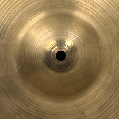 (Video) 1940s-1950s Zildjian A 12" Trans Stamp Hi-Hat Cymbal Pair 452g/466g image 7