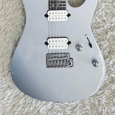 Ibanez Model TOD10 Tim Henson Signature Electric Guitar, Classic Silver w/Bag image 1