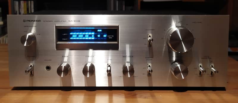 Amplificatore stereo vintage Pioneer SA-608 Made in Japan