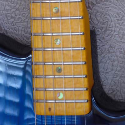 Partscaster T-Style 2013 Blueburst image 6