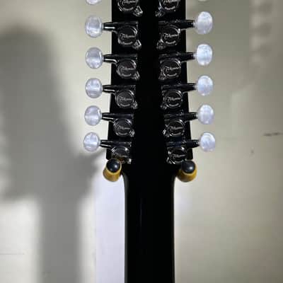 Takamine Legacy Deluxe 12-String Acoustic/Electric Guitar EF381DX (Black Finish) image 6