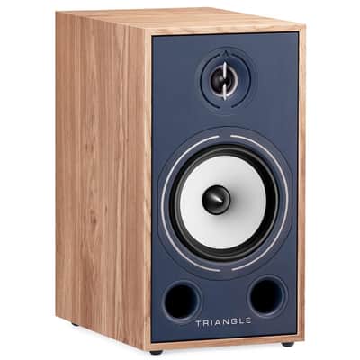 Triangle Borea BR03 100W 2-Way USA Edition Bookshelf Speakers, Pair, Oak Blue image 8
