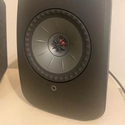 KEF LSX I Bookshelf Speakers - Carbon Black image 2