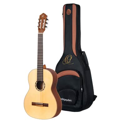 Ortega R121L Family Series 4/4 Classical Guitar 6 String Lefty - Mahogany Natural + Gigbag image 1