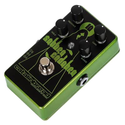 Catalinbread Sabbra Cadabra 10th Anniversary Overdrive Pedal - Green image 4