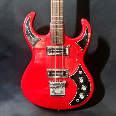 Burns Baldwin Baby Bison Bass - Clean and Original - with Burns Guitar Pickup - Original Case image 3