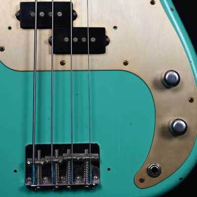 Fender Custom Shop '59 Precision Bass from 2018 in Seafoam Green with original Hardcase image 5