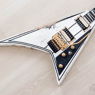 2025 Jackson USA Custom Shop Special Edition Randy Rhoads RR-2H FR Snow White Heavy Relic, Mint w/ Case, Tags image 1