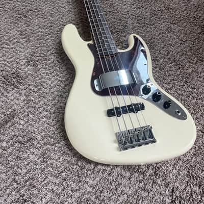 Fender American Series Jazz Bass with Maple Fretboard 2000 - 2001 - White Blonde image 2