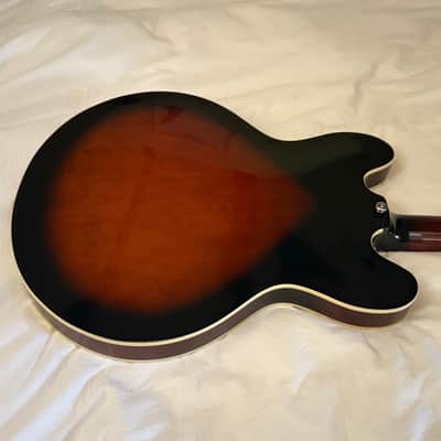 Vintage 1997 Epiphone Dot (Gibson 335) - Made in Korea (MIK) - Cinnamon Burst - Free Pro Setup image 8