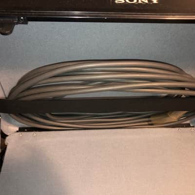 Sony c800 tube mic in excellent condition case+keys PSU shockmount spare tube A+ image 9