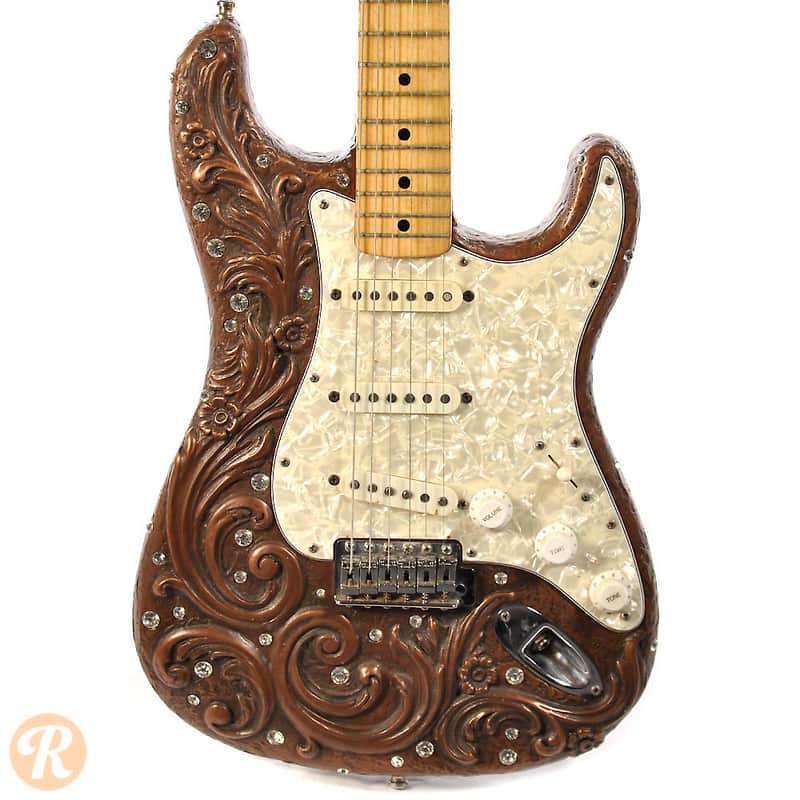 Fender "Rhinestone" Stratocaster Bronze image 1