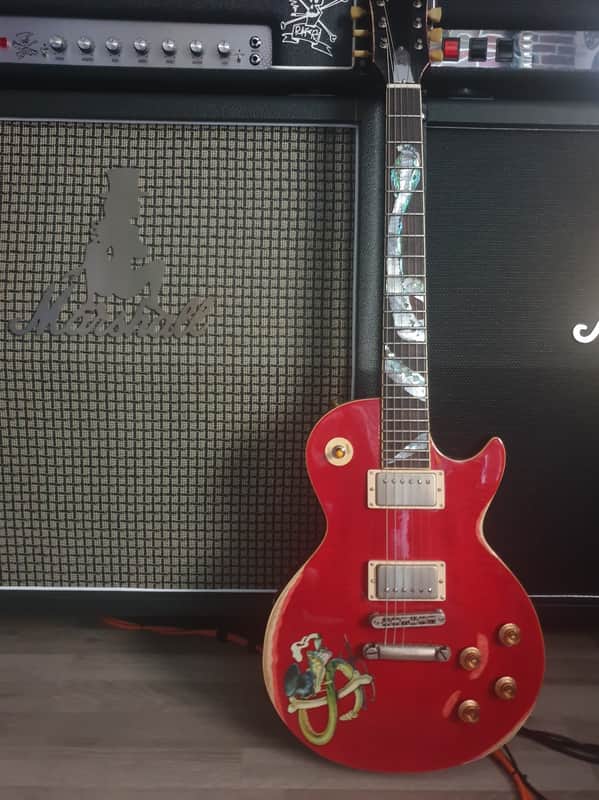 Slash Snakepit Les Paul Aged Epiphone Relic by Luthier no Gibson image 1