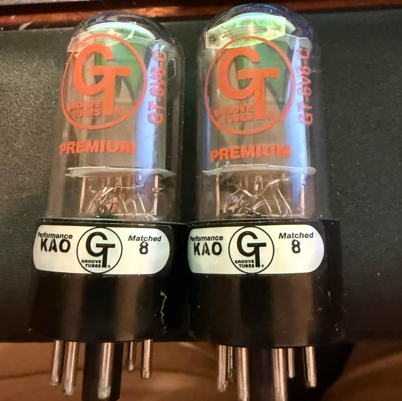 Groove Tubes GT-6V6-C 6V6 Power Tube Matched Pair Rating 8 image 1