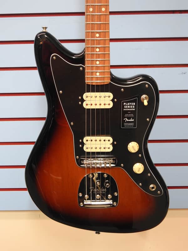 Fender Player Jazzmaster PF - 3 Color Sunburst image 1