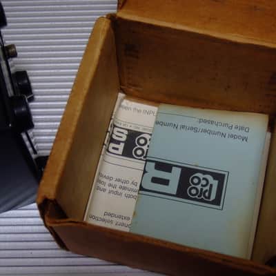 ProCo Small Box RAT 1986 w/ Original Box & Manual image 6