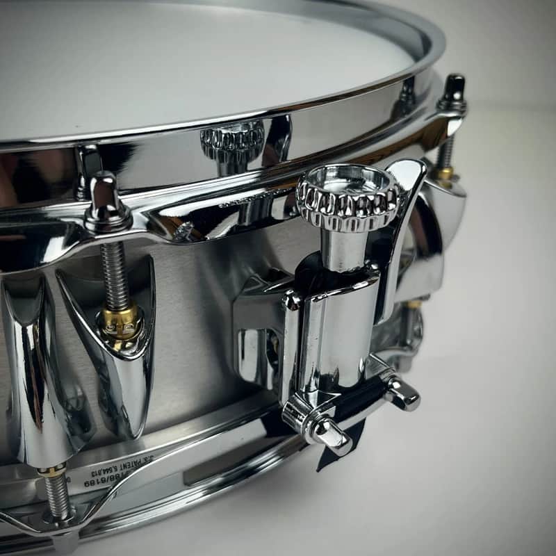INDe SBM SBMini Snare Strainer and 12mm Vertical Butt Plate Set - Chrome image 1