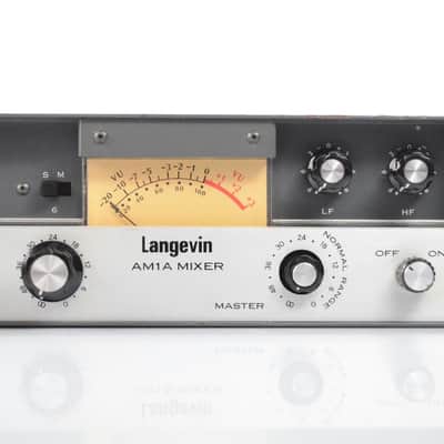 Langevin AM1A 6 Channel Microphone Preamp Mixer Amplifier Rack Mic Pre #31005 image 4