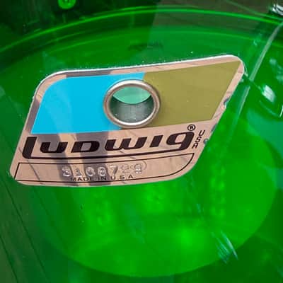 Ludwig Zep “Bonzo” kit ‘22-‘23 - Green Vistalites image 11
