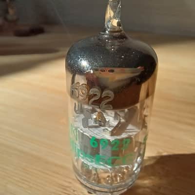 Nice NOS PHILIPS ECG JAN 6922 USA made e88cc ecc88 6DJ8 SAME CODE fully tested Double stage getter. image 6
