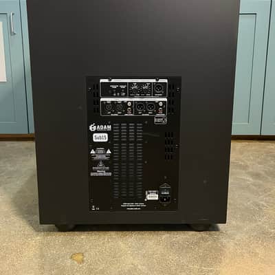 ADAM Audio Sub15 Active Studio Subwoofer 2010s - Black image 5