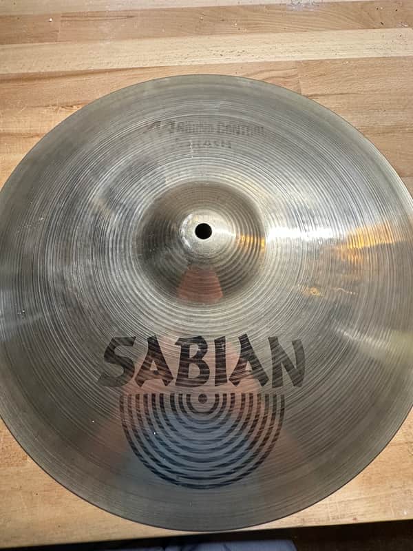 Sabian 16" AA Sound Control Crash Cymbal 1990 - 2001 - Natural image 1
