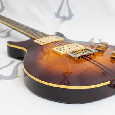 Washburn Falcon 1981- Tobacco? Burst - 5 piece neck through with coil taps image 14