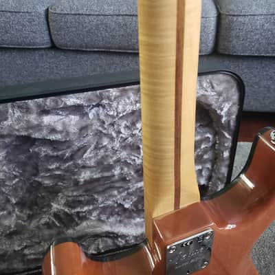 Fender Rare Quilted Limited Edition American Professional Mahogany Stratocaster Violin Burst 2017 image 7