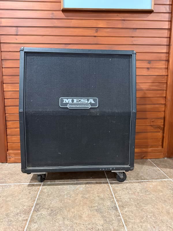 Mesa Boogie Rectifier Standard 4x12" Slant Guitar Speaker Cabinet w/ custom leather cover image 1