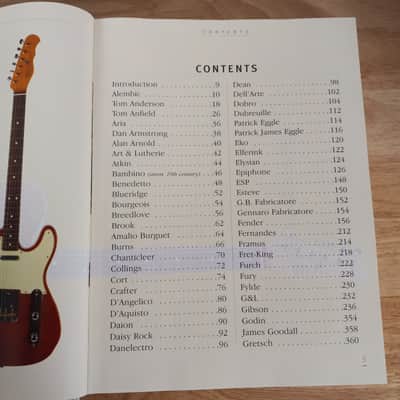 The Illustrated Directory of Guitars by Nick Freeth hardcover book image 5