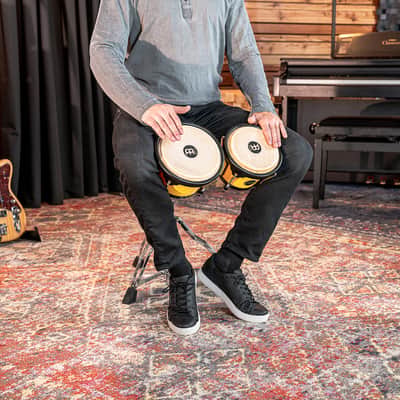 MEINL HB50IY Journey Series Bongo illuminating yellow image 9