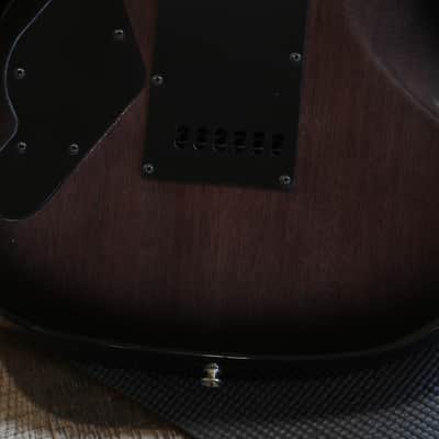 New! 2026 LSL Instruments XT-4 Modern "Hero" Electric Guitar Trans Charcoal/Black Burst + OHSC image 15
