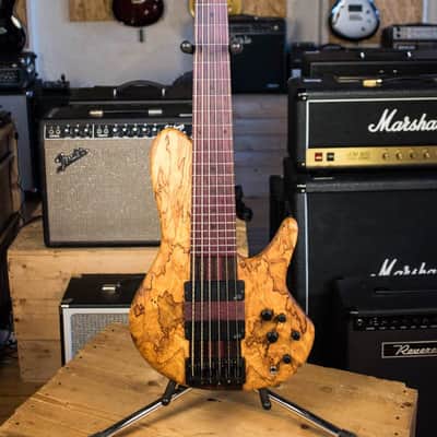 Mattisson Series IV Singlecut 6 String Bass Guitar image 2