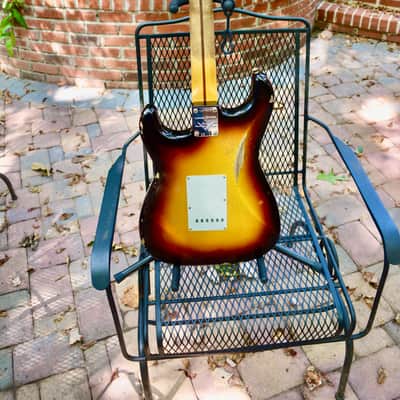 Fender Custom Shop LTD Fat '50s Stratocaster Relic 2022 - Wide Fade 2-Tone Chocolate Sunburst image 10