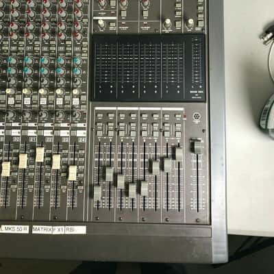 Behringer Eurodesk MX8000 48/24 Channel Dual Input 8-Bus Mixing Console image 5