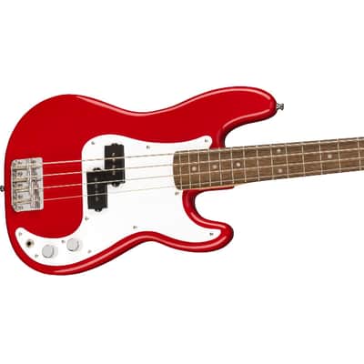 Squier Mini Precision Bass, Laurel Fingerboard, Dakota Red image 5