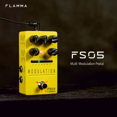 FLAMMA FS05 Modulation Pedal Stereo Digital Guitar Pedal with 11 Modulation Ring/Rotary/Liquid,price include the import duty to US buyer image 1