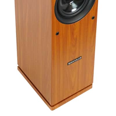 (2) Rockville RockTower 68C Classic Home Audio Tower Speakers Passive 8 Ohm image 6