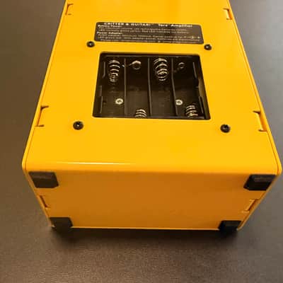 Critter & Guitari Third Man Hardware Terz 15-Watt 1x4" Amplifier (2026) - Yellow image 3