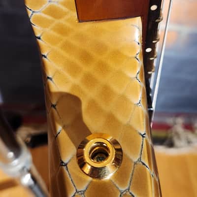 2019 Knaggs Tuckahoe T3 EXQUISITE Diamondback Finish With Hard Case, Original Paperwork, And Dunlop Strap Locks image 18