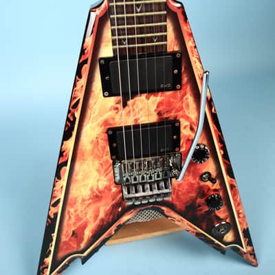 2007 Dean Dimebag Razorback V255 Explosion Guitar image 7