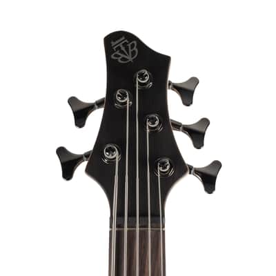 Ibanez BTB605TGF BTB Standard 5-String Electric Bass - Transparent Gray Flat image 6