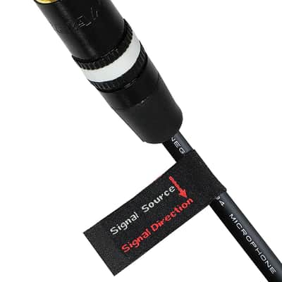 1 Foot (30 cm)RCA Cable Pair - Mogami 2534 Neglex  with Neutrik-Rean NYS Gold RCA Connectors image 7