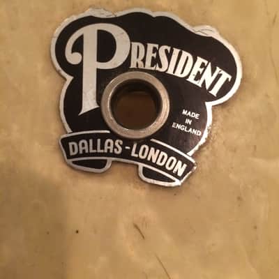 Rare 22'' President Dallas England bass drum image 3